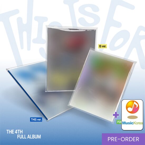 {PRE-ORDER} TWICE - The 4th Full Album [THIS IS FOR] (Photobook Ver.) + MusicKorea Photocard